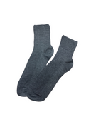 Diabetic quarter socks in white, charcoal, black and navy – 3 pack