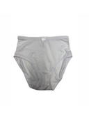 Ladies high-cut microfibre underwear in beige, white, black, navy and grey
