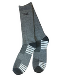 Chaussettes de sport longues en mélange de coton pour filles, en charbon, noir, blanc ou assortis – 3 paires