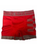 Junior seamless boxers in assorted stripes, solid and sport colours