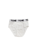 Men's classic 100% cotton briefs in grey, white and black