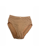 Ladies high-cut microfibre underwear in beige, white, black, navy and grey