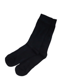 Men's long bamboo socks in navy, black and charcoal – 6 pack