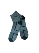Chaussettes de sport cheville pour hommes en noir, blanc, charbon et couleurs assorties – paquet de 3