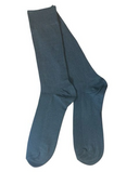 Men's cotton dress socks in black, grey and navy