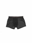 Boxers en bambou pour hommes, unis, rayés ou avec filet, en noir, marine, rouge, bleu royal et charbon