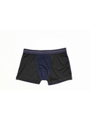 Boxers en bambou pour hommes, unis, rayés ou avec filet, en noir, marine, rouge, bleu royal et charbon