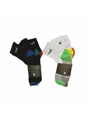 Chaussettes de sport cheville pour hommes en noir, blanc, charbon et couleurs assorties – paquet de 3