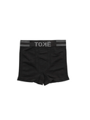 Men's seamless boxer briefs in white, black, navy, charcoal and grey