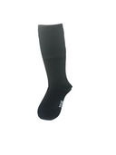 Compression knee socks for men and women in white and black
