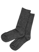 Non-binding diabetic bamboo crew socks in navy, black, charcoal and white