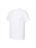 Classic 100% cotton crew t-shirt in white and black