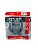 Men's rib knit 100% cotton boxers with front opening in grey, black and white