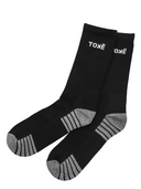 Chaussettes de sport longues en coton pour hommes en blanc, noir, charbon et couleurs assorties – paquet de 3