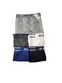 Boxers sans couture pour hommes en blanc, noir, marine, charbon et gris