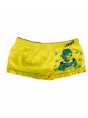 Girls seamless boxers in pink, grey with red lines, yellow, red, raspberry and purple