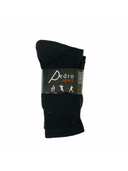 Kids sport socks 3 pack in black, navy, white and grey