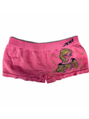 Girls seamless boxers in pink, grey with red lines, yellow, red, raspberry and purple
