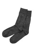Men's printed bamboo crew socks in assorted patterns – 6 pair mix